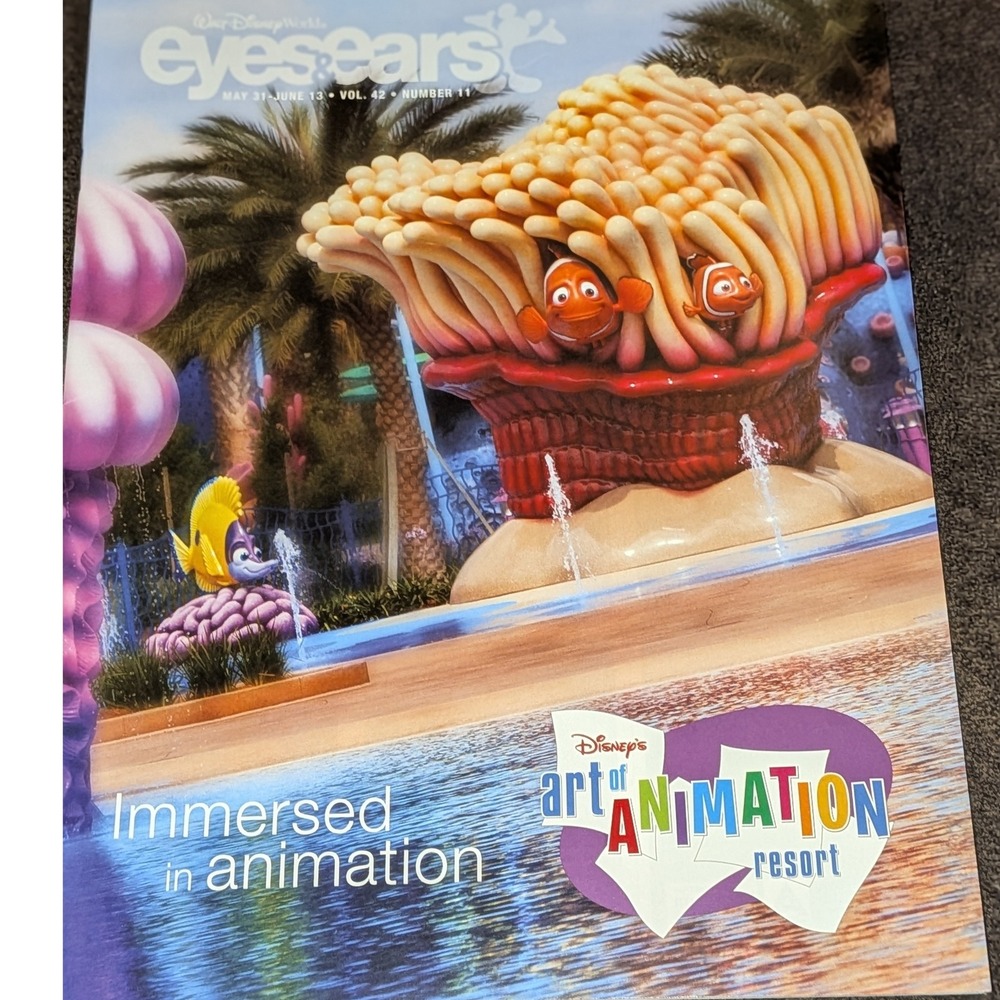 Walt Disney World Eyes & Ears‎ Vol 42 No 11 Art of Animation Resort Finding Nemo